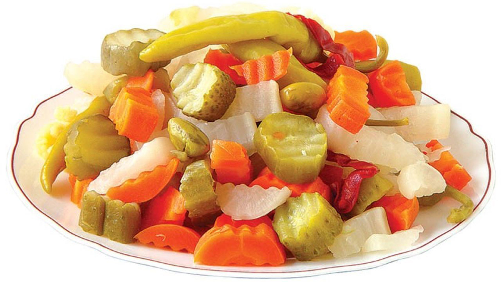 Asian pickled vegetables