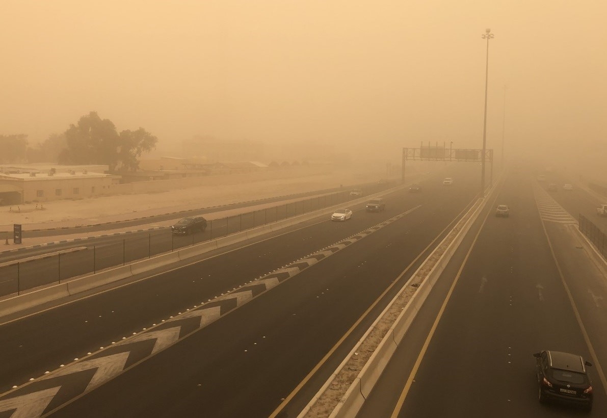 عودة حركة الملاحة الجوية في مطار الكويت بعد توقفها