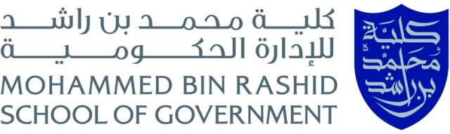 "شعار كلية محمد بن راشد للإدارة الحكومية"