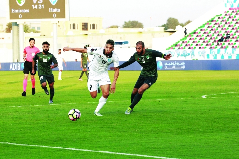 "■  حتا حقق فوزاً غالياً في ملعب الإمارات |  البيان"