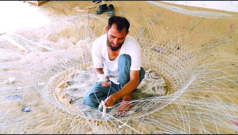 "Ⅶ  القرقور أهم أساليب صيد السمك التي عرفها الآباء والأجداد"