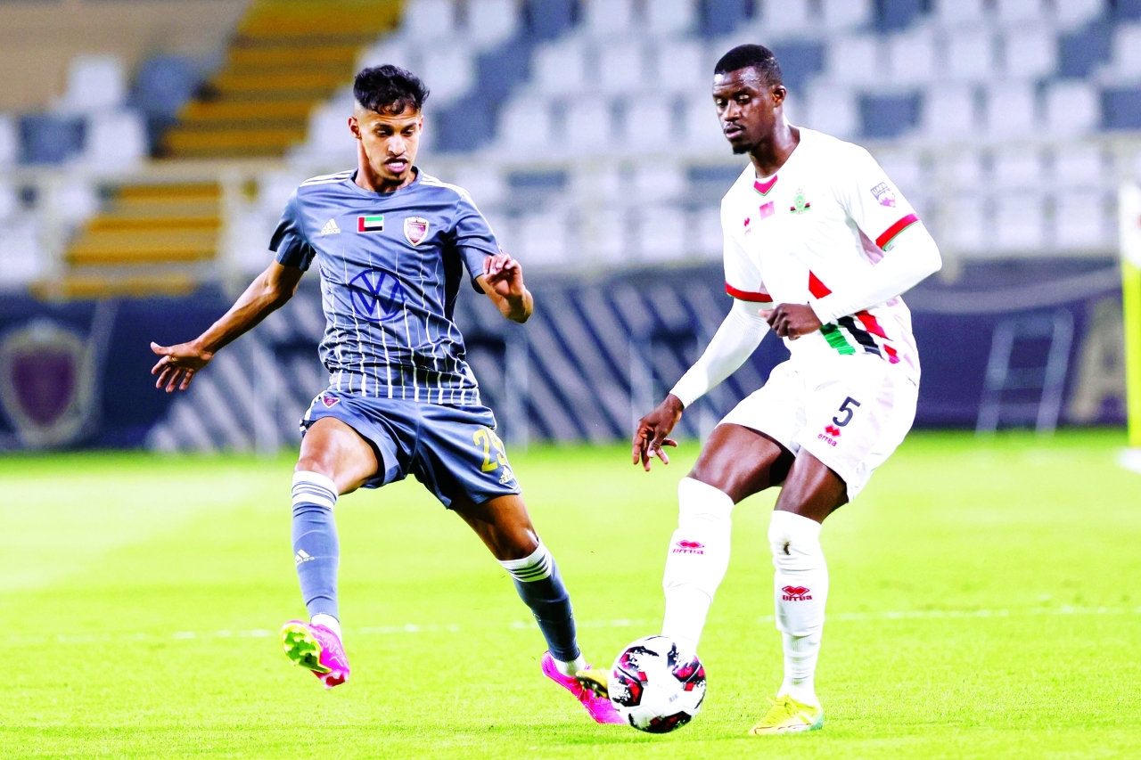 "جانب من مباراة الوحدة والجيش الملكي | تصوير: سيف الكعبي"