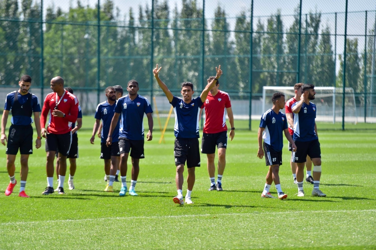 "من تدريبات سابقة للمنتخب الأولمبي"