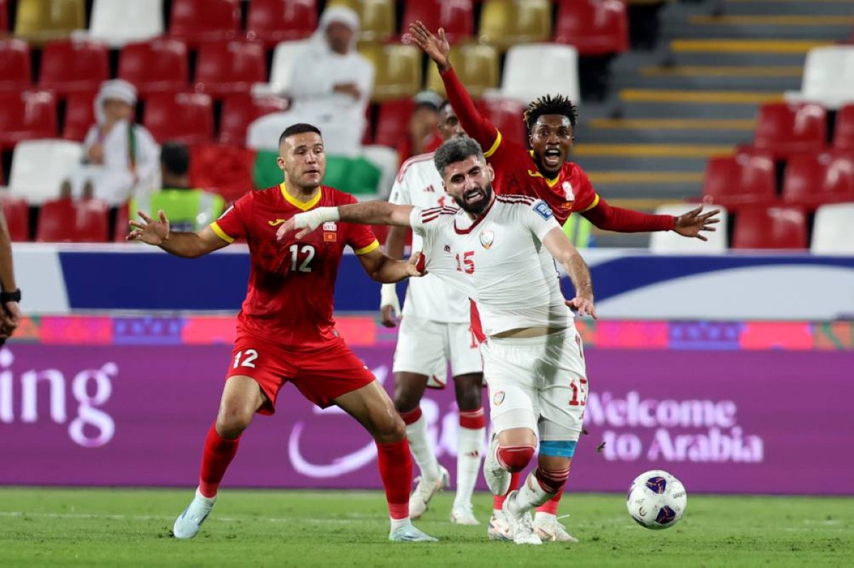 منتخب الإمارات وقيرغيزستان