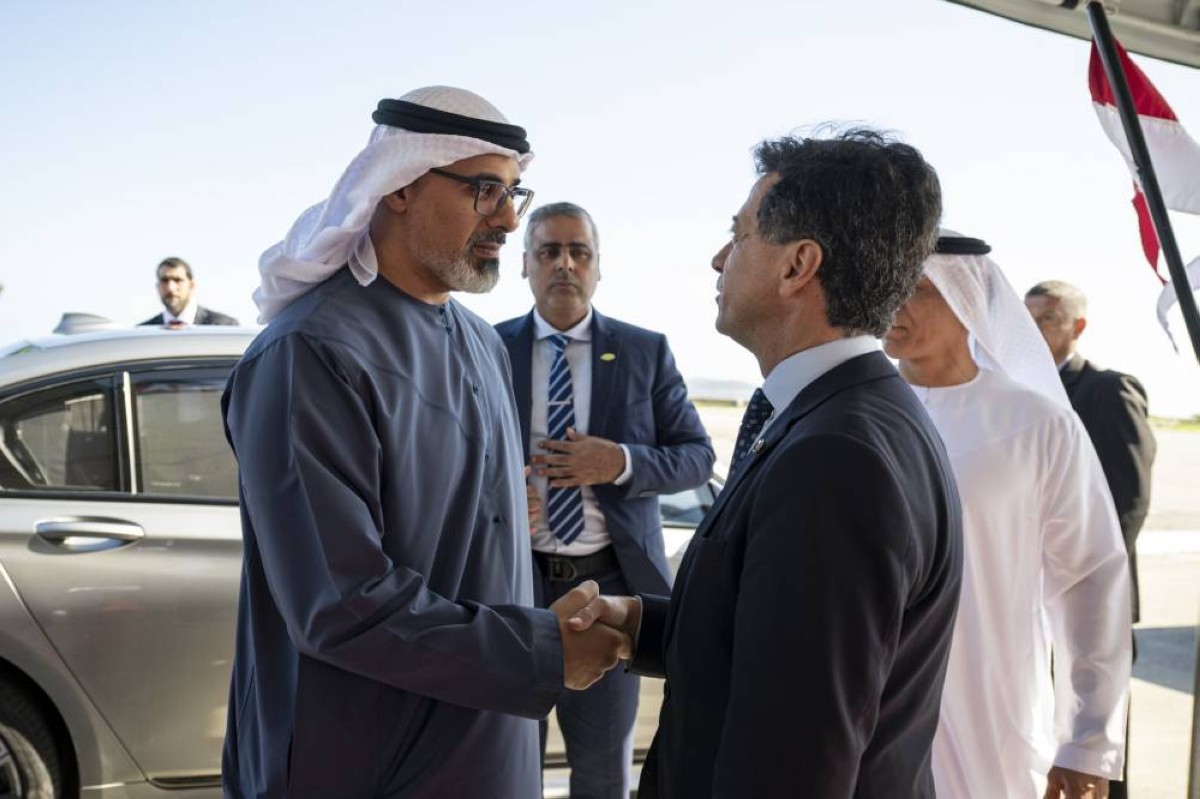 The Crown Prince of Abu Dhabi holds official talks with the President of Brazil