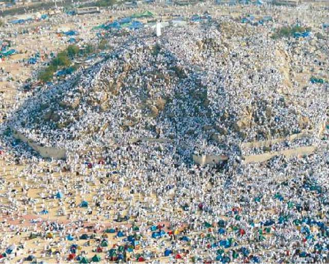 Ù…Ù„ÙŠÙˆÙ†Ø§ Ø­Ø§Ø¬ ÙŠØµÙ„ÙˆÙ† Ø¥Ù„Ù‰ Ø¬Ø¨Ù„ Ø¹Ø±ÙØ§Øª Ø¹Ø§Ù„Ù… ÙˆØ§Ø­Ø¯ Ø§Ù„Ø¹Ø±Ø¨ Ø§Ù„Ø¨ÙŠØ§Ù†