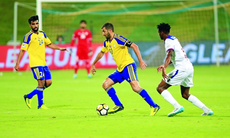 الصورة : ■  الظفرة تغلب على الشارقة في الجولة الثانية للدوري |  تصوير  - سيف الكعبي