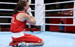 الصورة: الصورة: الأيرلندية هارينجتون تحرز ذهبية وزن الخفيف في الملاكمة الأولمبية