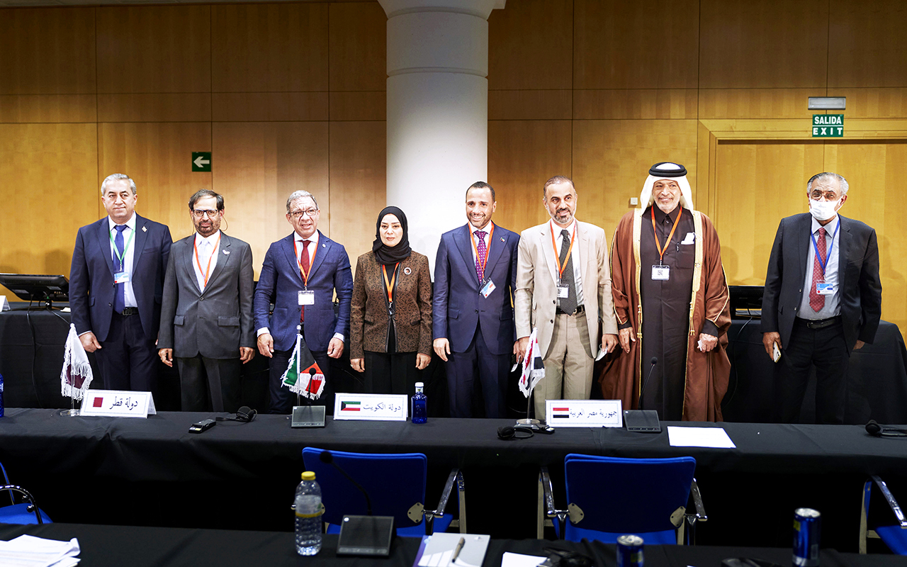 الشعبة البرلمانية تشارك في اجتماع المجموعة العربية