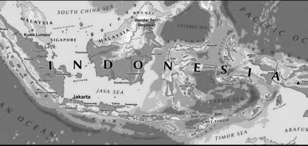 الصورة : 1945 إعلان استقلال إندونيسيا عن الاحتلال الياباني.