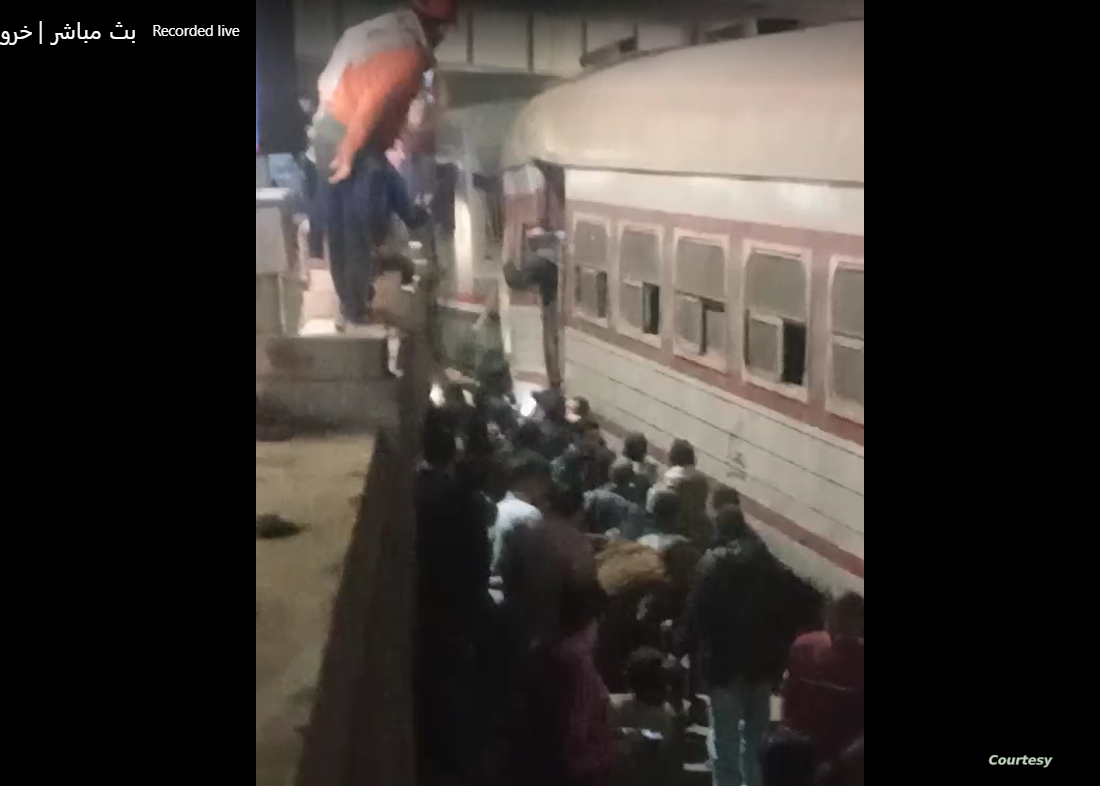 مصر.. وفاة 16 إصابة في حادث قطار شمال القاهرة