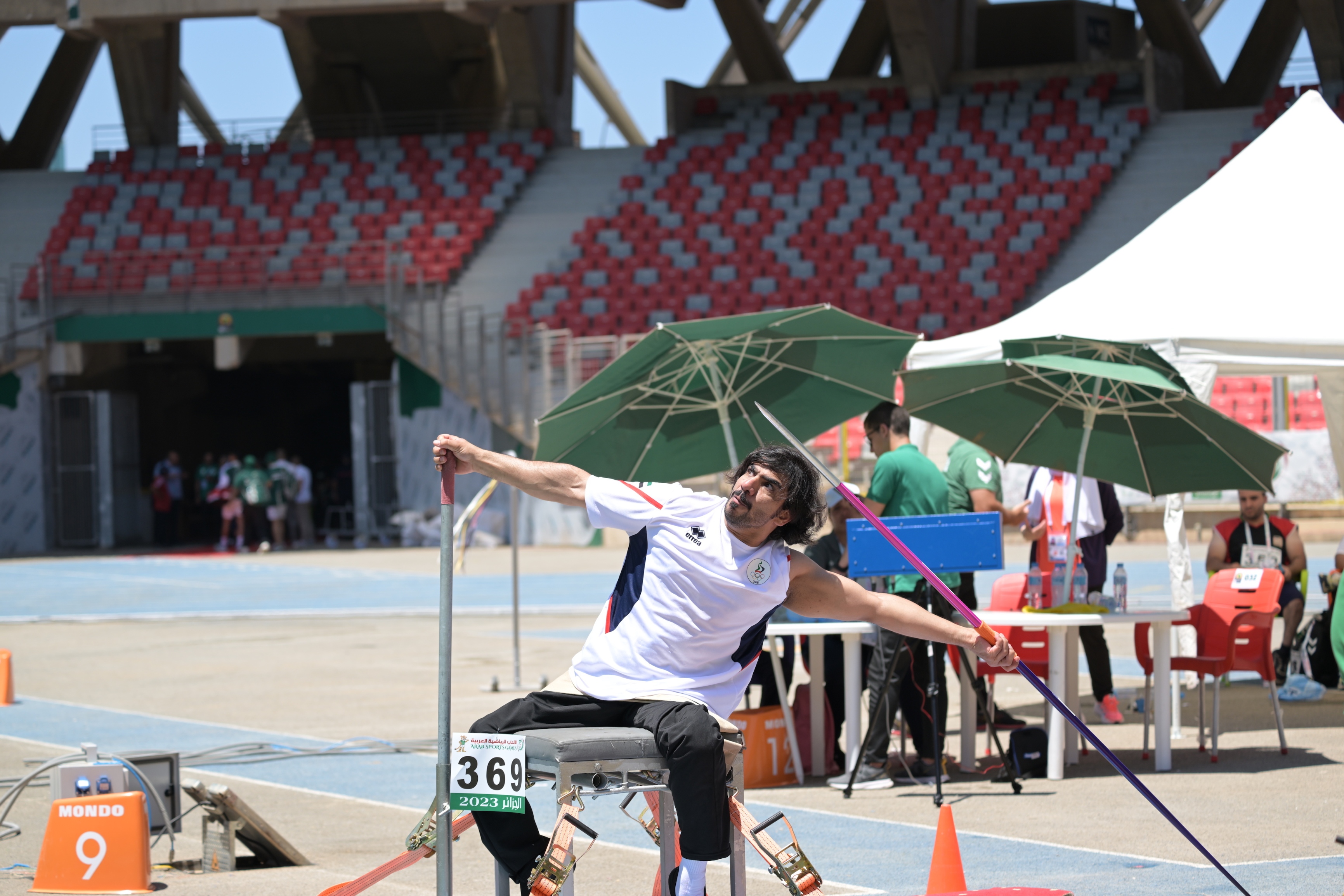 الزيودي يحرز أول ميدالية للإمارات في دورة الألعاب العربية بالجزائر