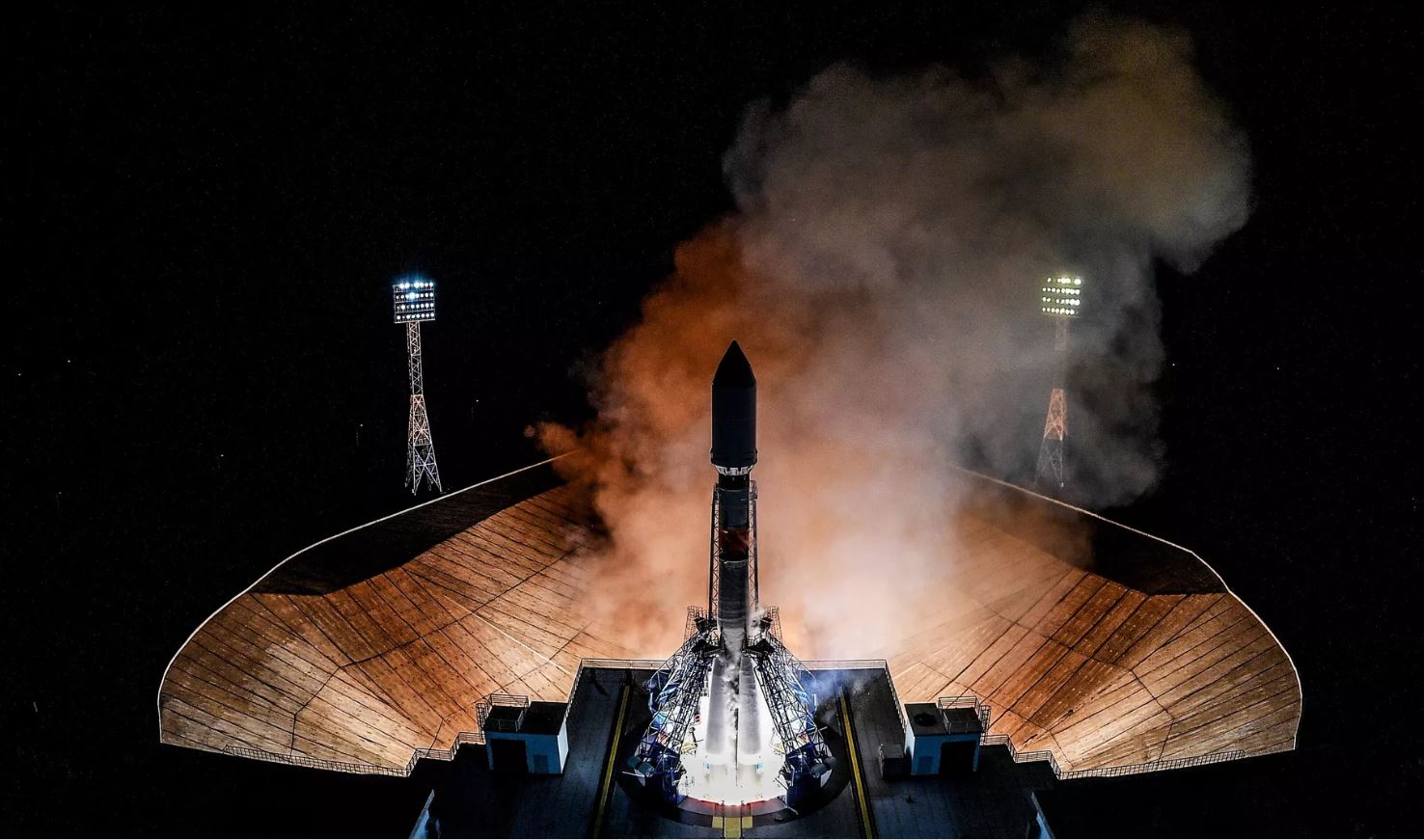 إطلاق قمر اصطناعي عسكري روسي إلى المدار من قاعدة 
