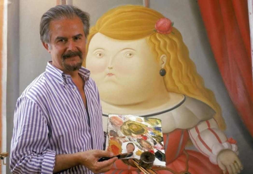 الفنان الكولومبي فرناندو بوتيرو يوارى الثرى في إيطاليا