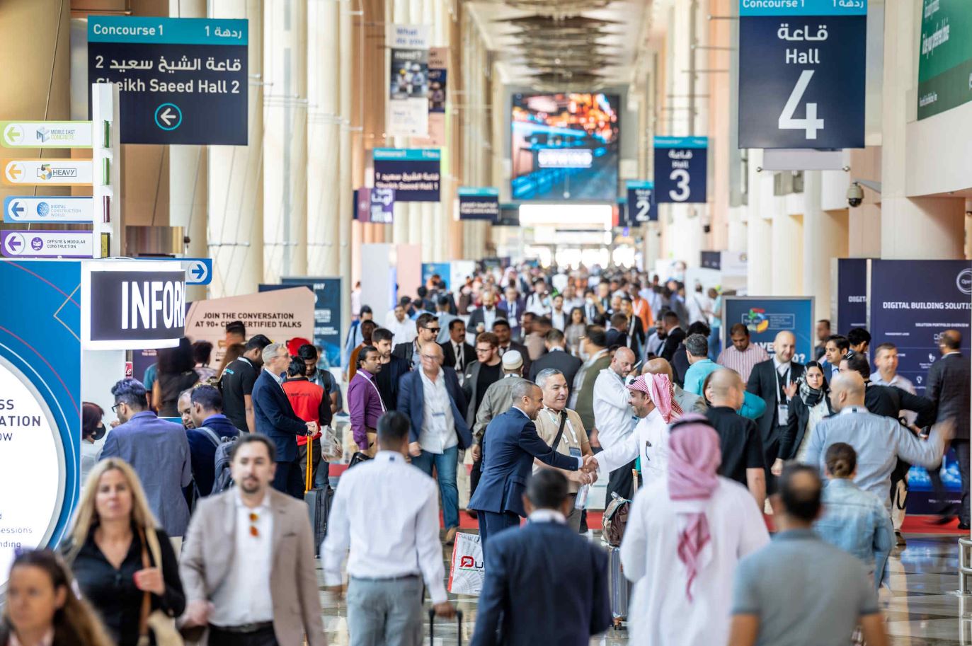 ينعقد بمركز دبي التجاري من 4 إلى 7 ديسمبر 2023 .. «الخمسة الكبار» يتوقع 68 ألف مشارك من 150 دولة