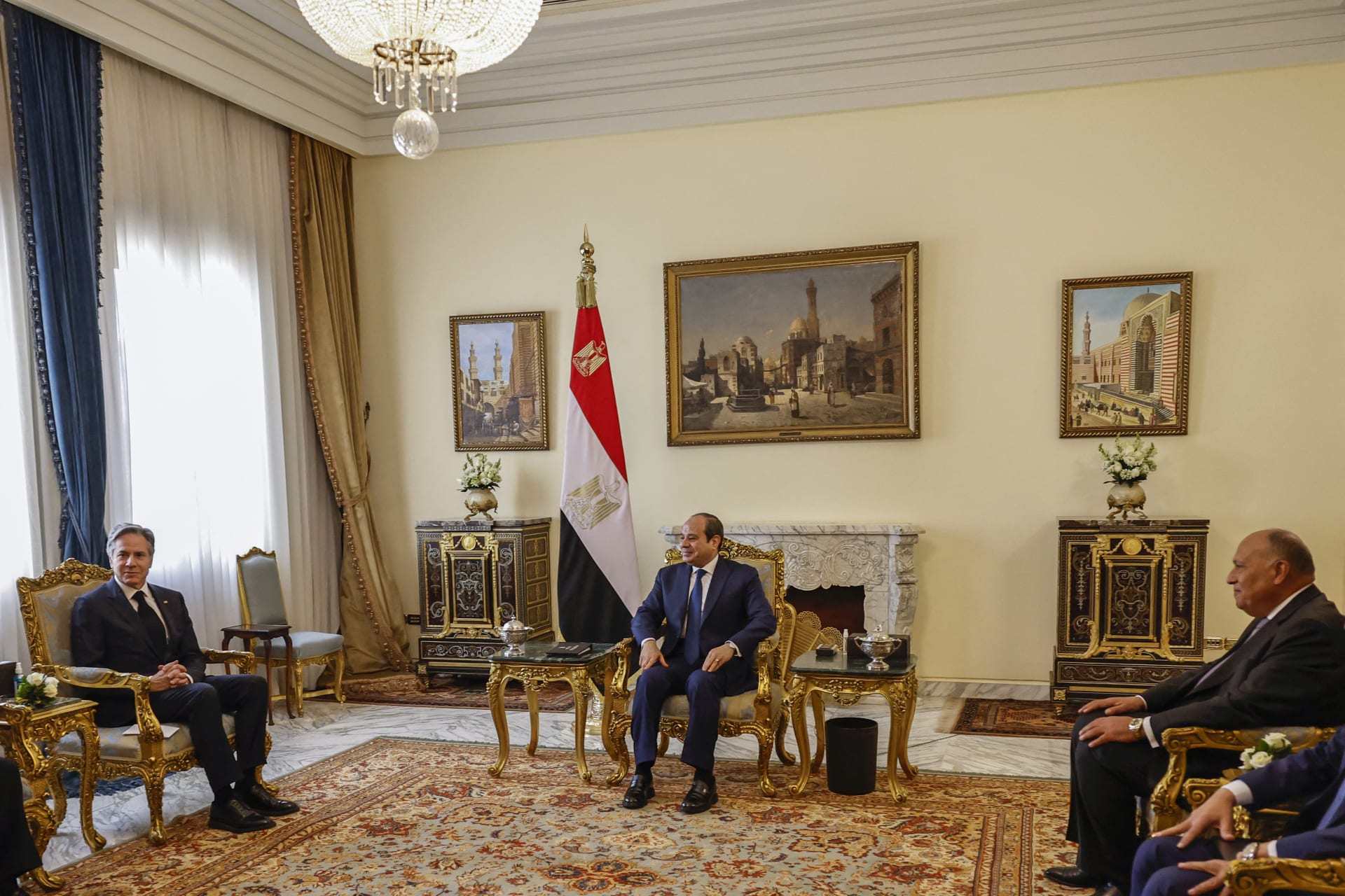 الرئيس المصري: رد فعل إسرائيل يصل إلى حد العقاب الجماعي