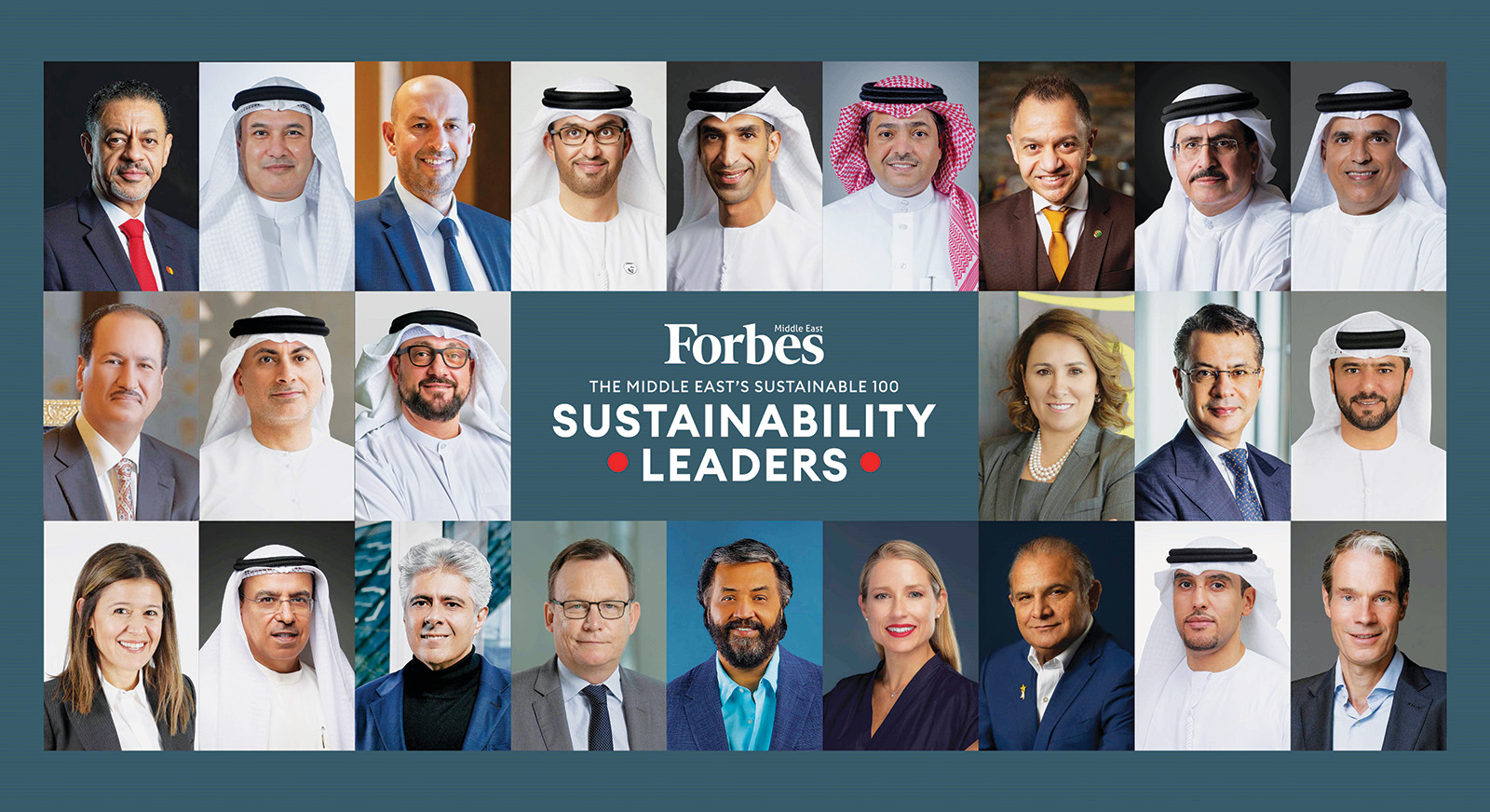 الإمارات تهيمن على قائمة فوربس الشرق الأوسط لـ«قادة الاستدامة
