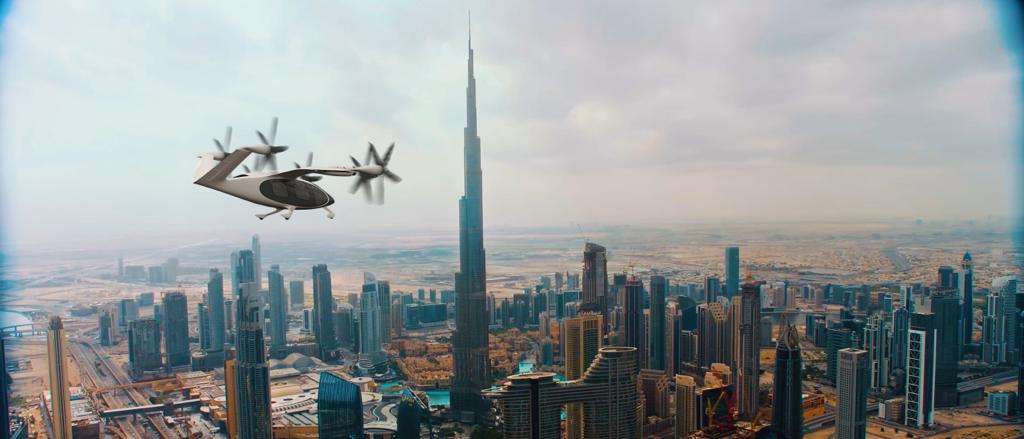 دبي تسارع الجهود لتكون أول مدن العالم في تقديم خدمات التاكسي الجوي ذاتي القيادة