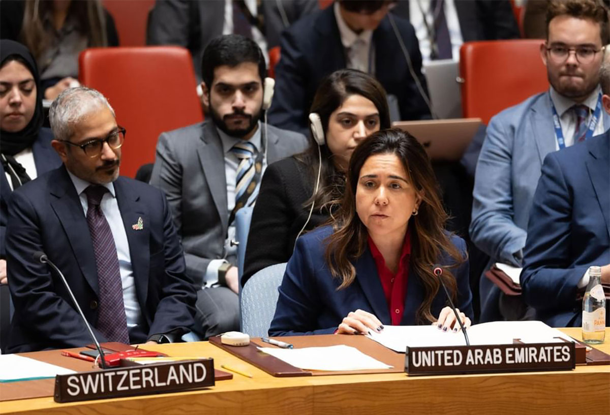 الإمارات ترحب باعتماد أول قرار لمجلس الأمن بشأن الصراع الفلسطيني الإسرائيلي منذ عام 2016 حول الحرب على غزة