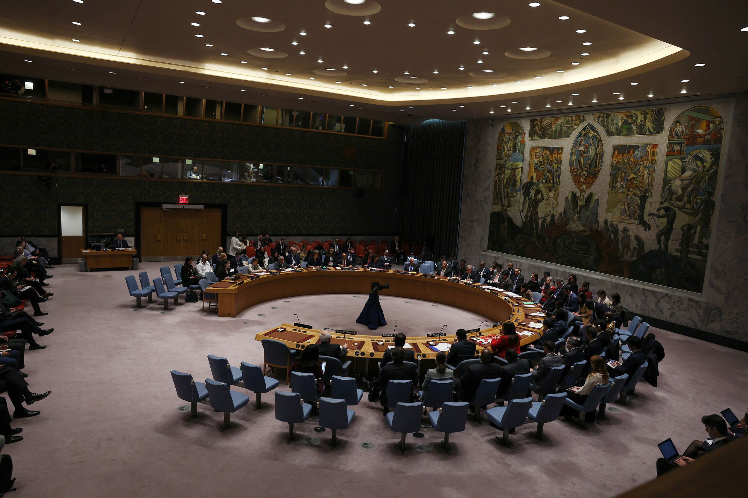 الولايات المتحدة تبلغ مجلس الأمن معارضتها وقف إطلاق النار في غزة