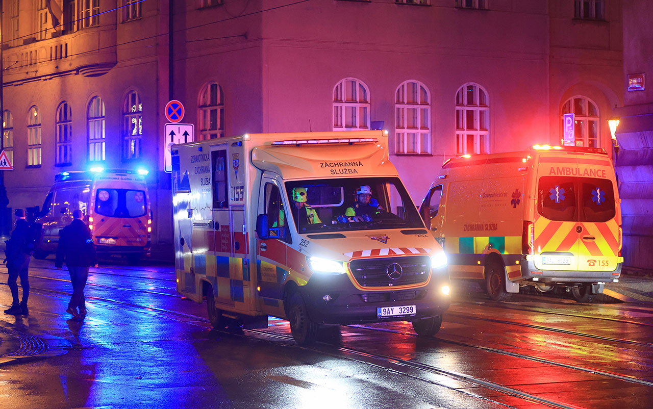 مقتل 14 شخصاً وإصابة 25 في إطلاق نار داخل جامعة بالعاصمة التشيكية براغ