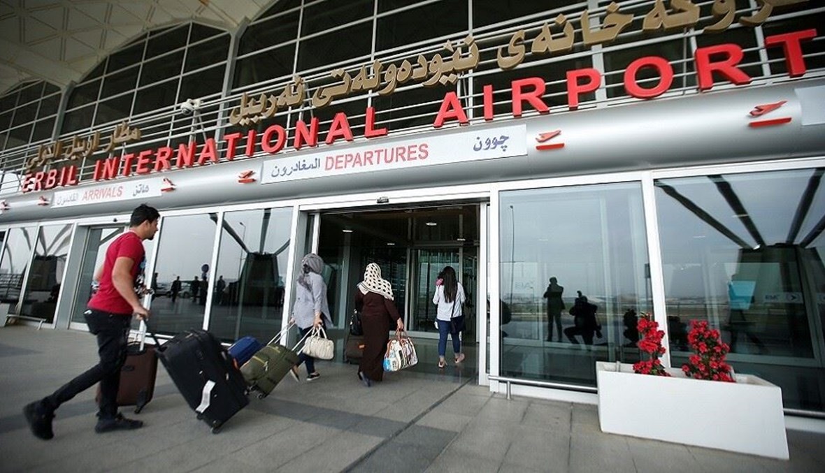 توقف العمل في مطار أربيل بالعراق بعد إسقاط طائرة مسيرة ملغومة
