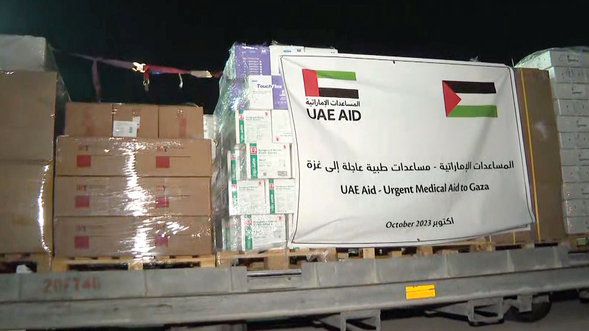 هيئة الأعمال الخيرية العالمية تدعم حملة «تراحم من أجل غزة» بـ 4 ملايين درهم