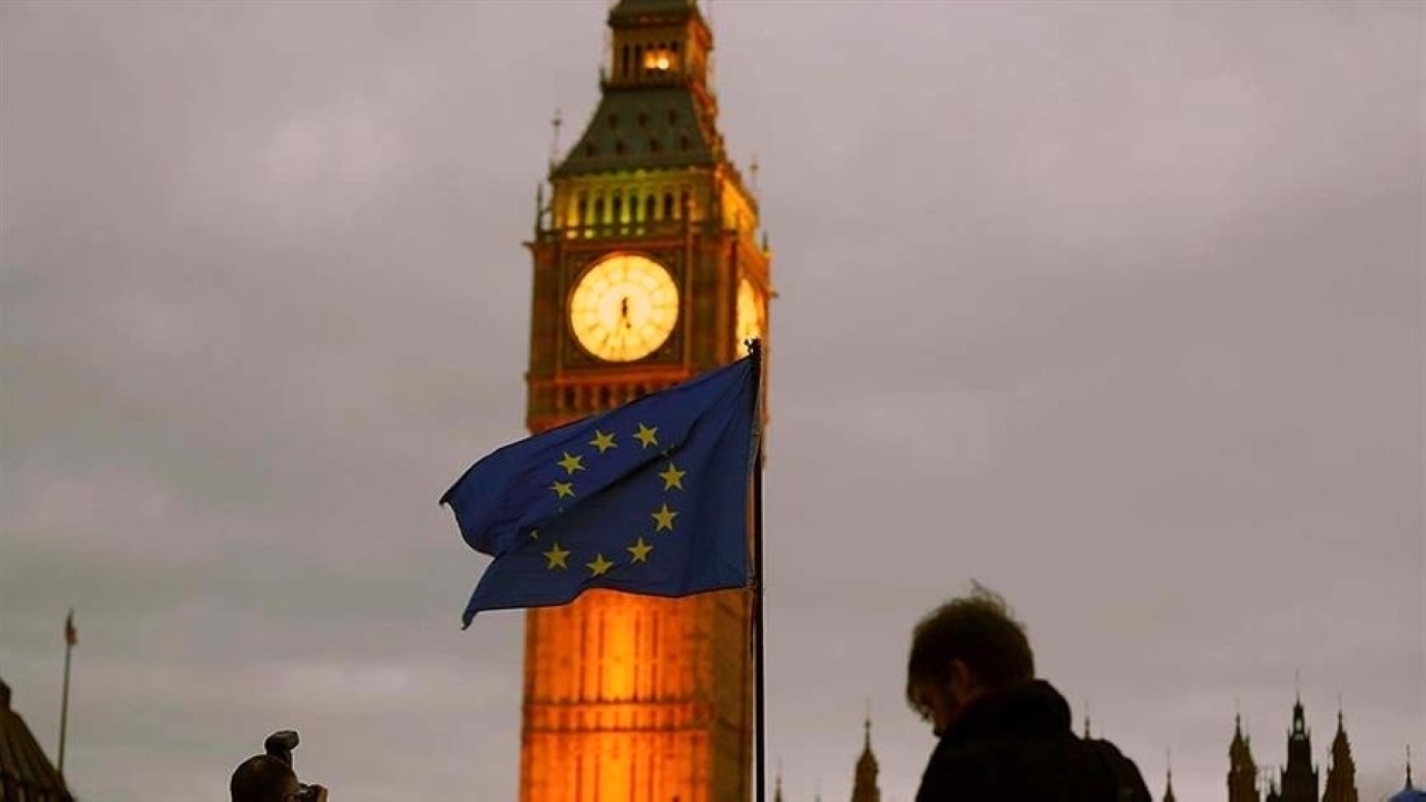 الصورة : 2020 المملكة المتحدة تنسحب من الاتحاد الأوروبي بعد عضوية دامت 47 سنة.