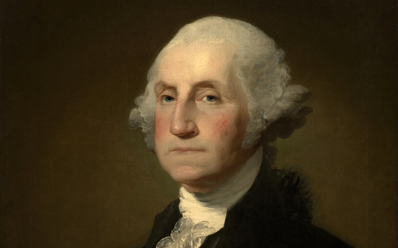 الصورة : 1789 انتخاب جورج واشنطن رئيساً للولايات المتحدة الأمريكية.