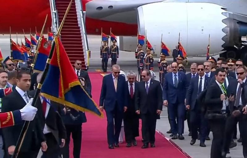 الرئيس التركي يزور مصر لأول مرة منذ 2012
