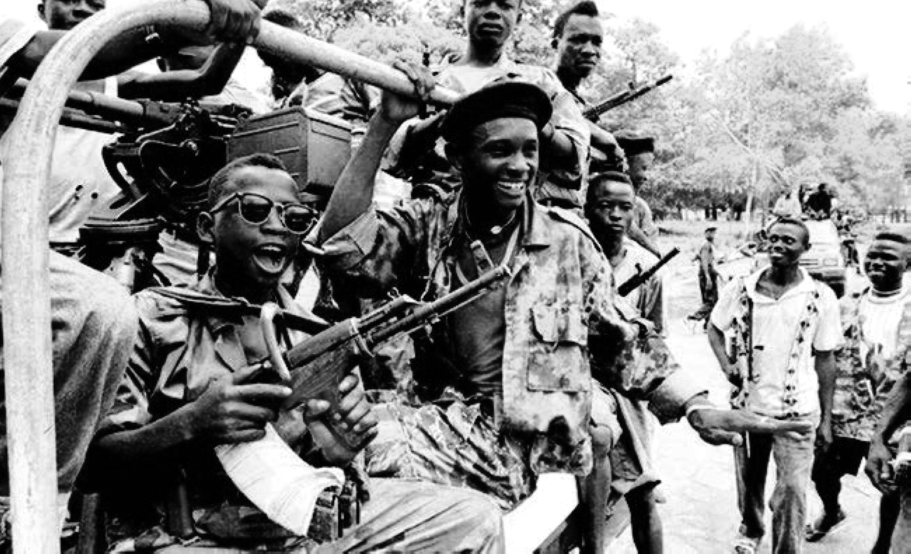 الصورة : 1991 اندلاع الحرب الأهلية في سيراليون حيث استمرت 11 عاماً