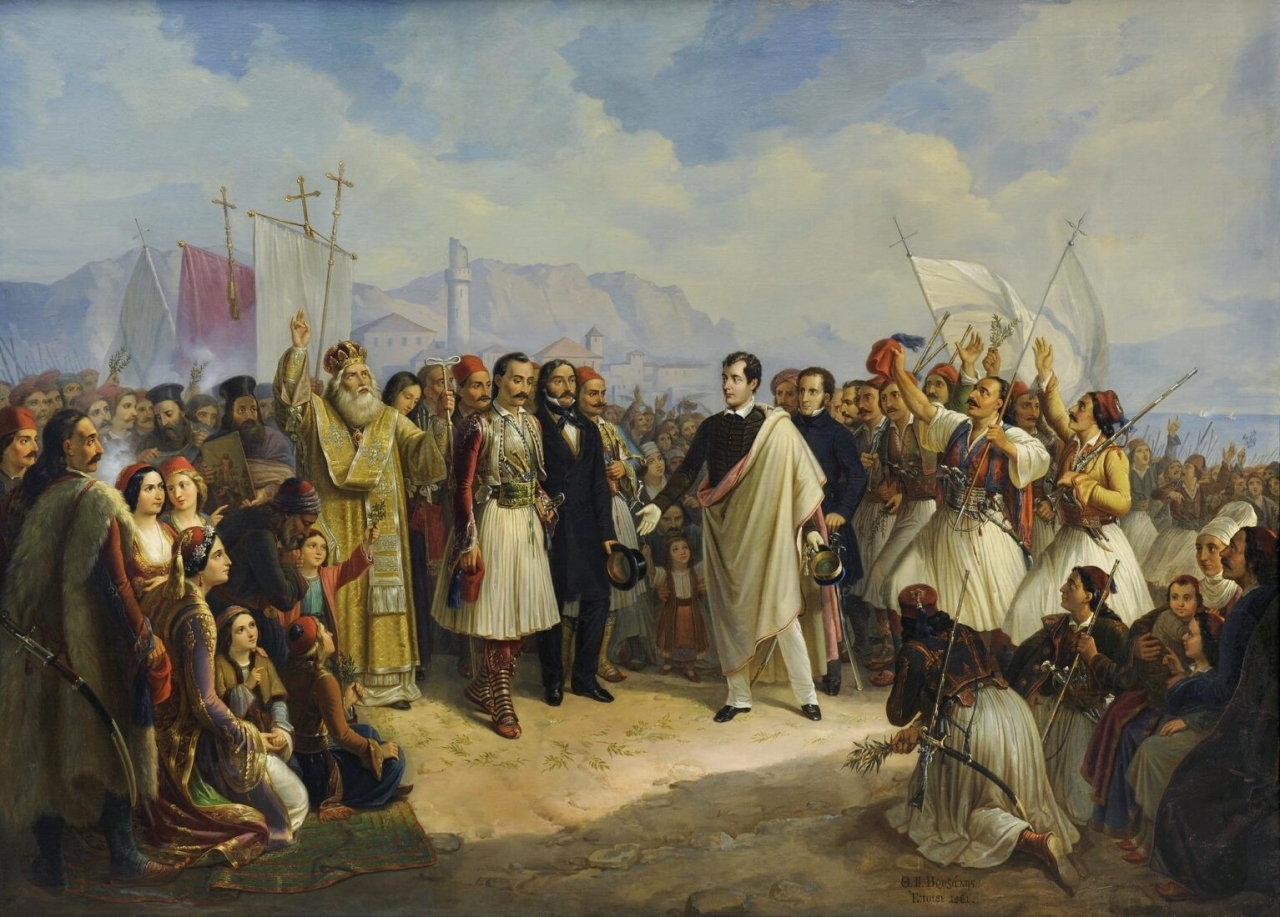الصورة : 1834 محاكمة الجنرالات في حرب الاستقلال اليونانية بتهمة الخيانة.