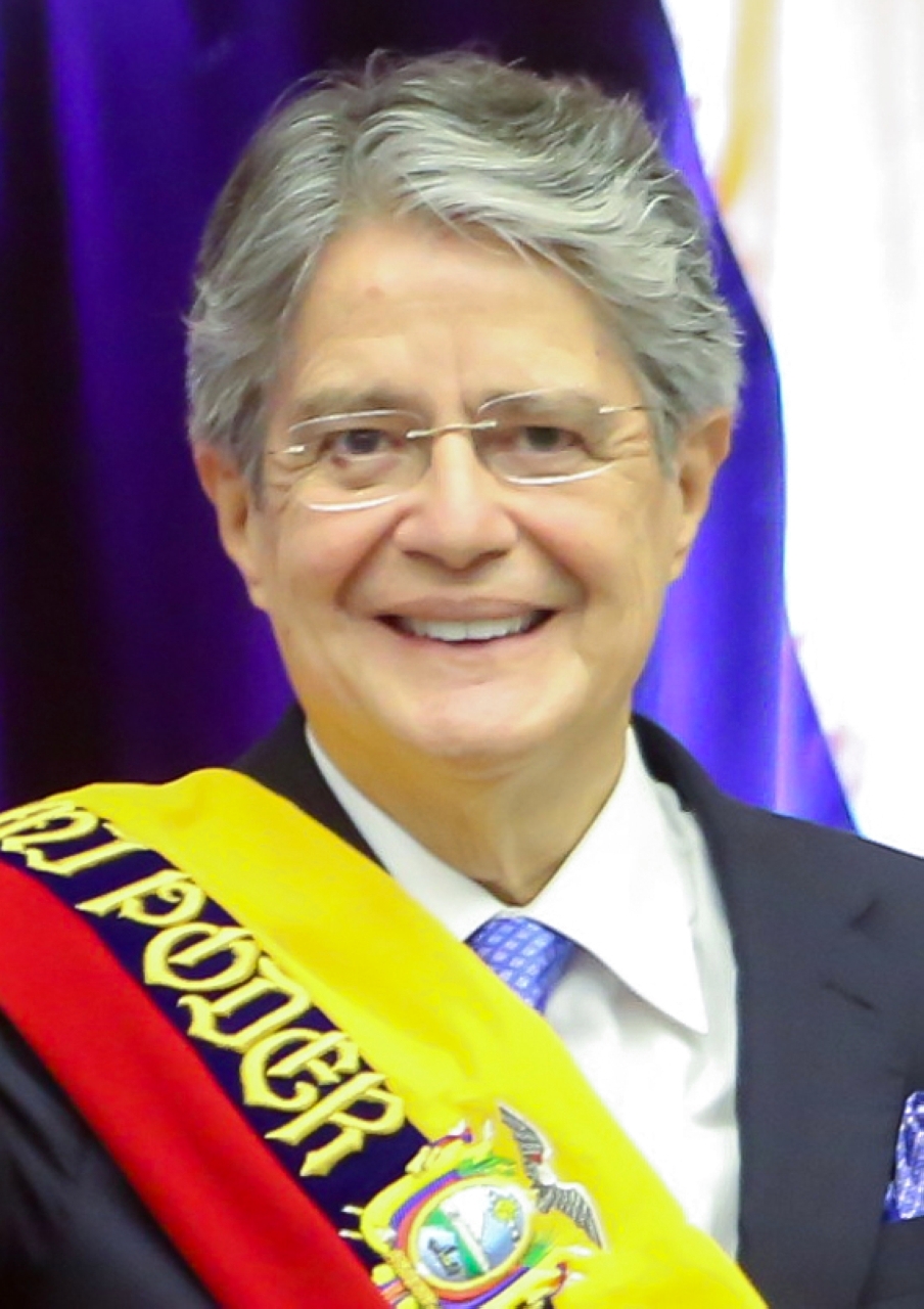 الصورة : 2023 الرئيس الإكوادوري غويلرمو لاسو يُصدر قراراً بحل الجمعية الوطنية بعد بدئها إجراءات عزله
