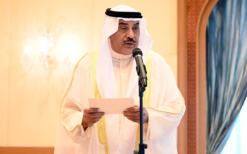 الصورة: الصورة: ولي عهد الكويت يؤدي اليمين أمام الأمير "فيديو"