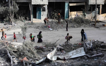 الصورة: الصورة: الإمارات تدين انتهاكات إسرائيل وتدعو لوقف إطلاق النار بغزة
