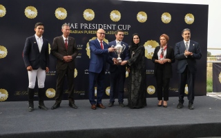 الصورة: الصورة: سفيرة الإمارات في تونس: كأس رئيس الدولة للخيول العربية توطد أواصر التعاون وروابط الصداقة مع الدول