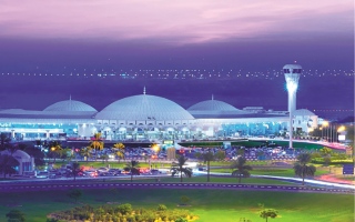 الصورة: الصورة: هيئة مطار الشارقة تطلع على تطورات العمل بتوسعة مبنى المسافرين