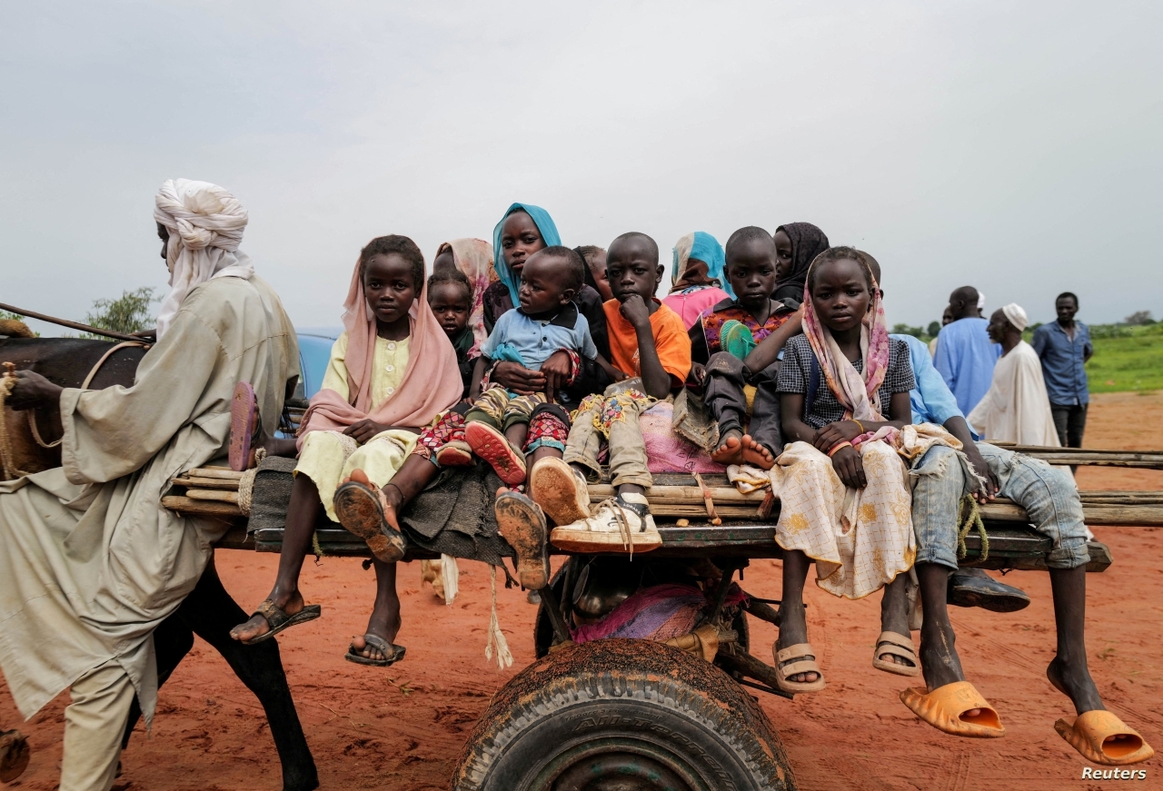 الصورة : أطفال السودان يأملون في العيش بسلام | أرشيفية