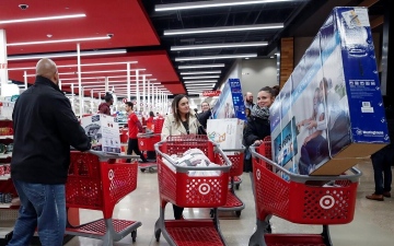 الصورة: الصورة: مبيعات التجزئة في أمريكا ترتفع بأقل من المتوقع في مايو
