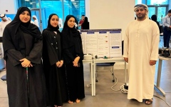 الصورة: الصورة: طلبة جامعة خليفة يبتكرون نظاماً ذكياً لتأهيل مرضى الرعاش
