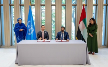 الصورة: الصورة: الإمارات تدعم جهود منظمة الأغذية والزراعة للأمم المتحدة الإنسانية في السودان