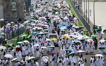 الصورة: الصورة: وزير الصحة السعودي: عدد الوفيات في الحج هذا العام بلغ 1301 شخص