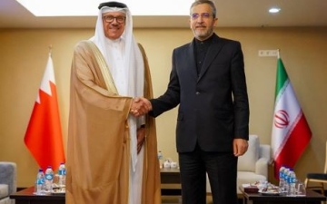 الصورة: الصورة: البحرين وإيران تتفقان على بدء محادثات لاستئناف العلاقات