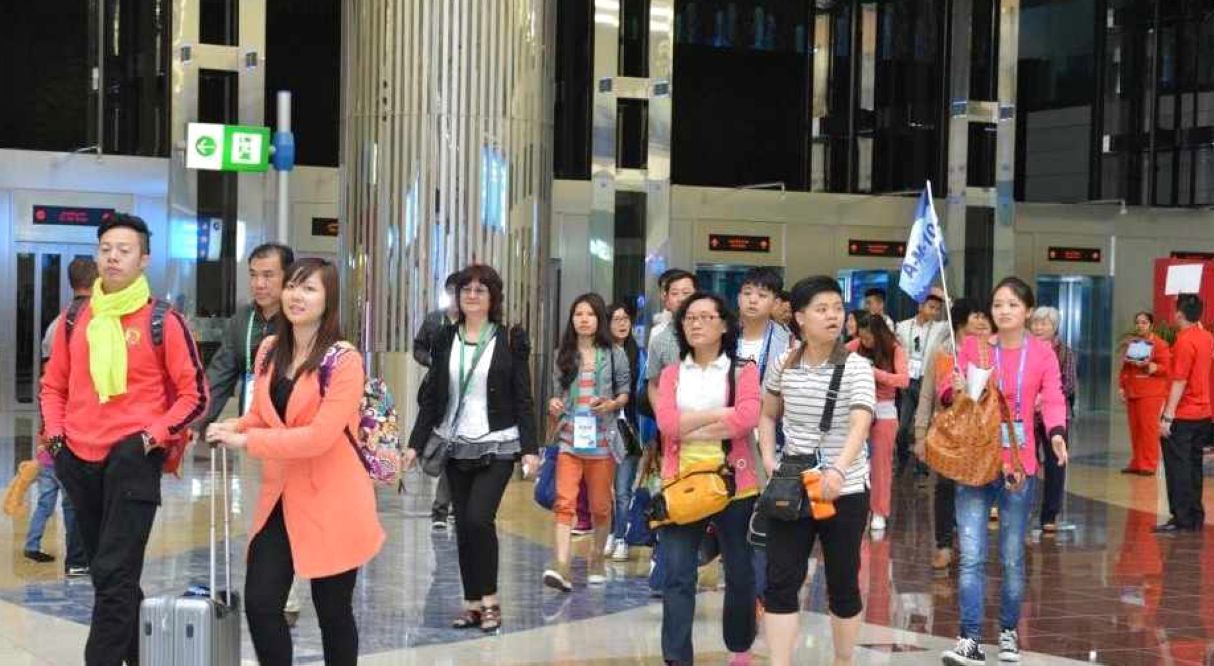 الصورة : تضاعف تدفقات السياح الصينيين إلى دبي منذ بداية العام | أرشيفية