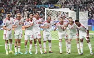 الصورة: الصورة: منتخب الإمارات في المجموعة الأولى للتصفيات الآسيوية المؤهلة إلى مونديال 2026