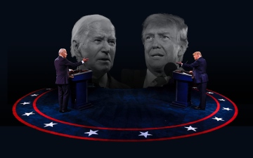 الصورة: الصورة: هل تحسم المناظرة الرئاسية بين بايدن وترامب سباق الرئاسة؟