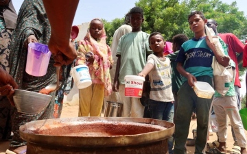 الصورة: الصورة: خطر المجاعة يخيّم على 14 منطقة في السودان