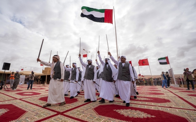 الصورة: الصورة: الإعلام المغربي يشيد بمشاركة الإمارات البارزة في موسم طانطان الثقافي