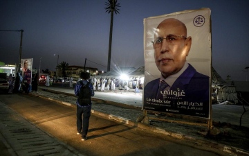 الصورة: الصورة: موريتانيا..فوز محمد ولد الشيخ الغزواني بولاية رئاسية ثانية