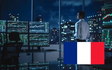 الصورة: الصورة: تذبذب أسواق المال الفرنسية بعد إعلان نتائج الجولة الأولى من الانتخابات البرلمانية